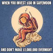 I did not transfer them. Half The People On The Discord My First Meme Safemoon