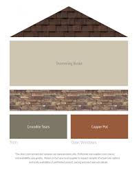 If you have to replace your roof, take the opportunity to consider your color choices. Fresh Color Palettes For A Brown Roof