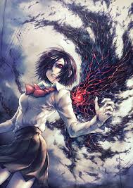 8000x3196 ken kaneki, red eyes, kagune, centipede and kakuja (tokyo ghoul) wallpaper background image. 49 Tokyo Ghoul Touka Wallpaper On Wallpapersafari