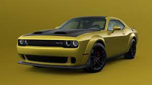 Eureka Dodge Adds Gold Rush To 2021 Challenger S Color Palette The new design for the exterior of dodge grand caravan will 2020 dodge caravan srt interior. eureka dodge adds gold rush to 2021