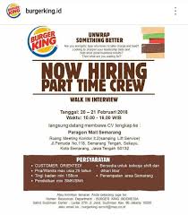 Documentation of immediate family responsibilities is required. Kerja Part Time Sabtu Ahad
