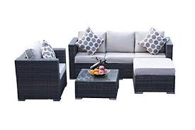 Yakoe Rattan Garten Mobel Sofa Tisch Stuhle Set Amazingmarket De Rattan Garden Furniture Terrace Furniture Sofa Furniture
