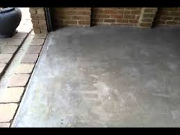 However, etching (or washing) concrete with acid opens the pores of the. After Acid Etch Concrete Floor Youtube
