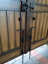 Image Result For Double Metal Gate Latches Garage Door Decorative Hardware Garage Door Decor Double Gate