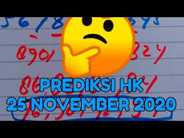 Prediksi Hk 25 November 2020 Prediksi Hk Malam Ini Prediksi Hk Hari Ini Youtube