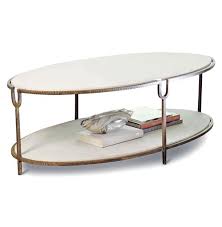 Forest gate modern glass oval coffee table. Katherine Hollywood Regency Ivory Stone Oval Coffee Table 51 W 60 W Kathy Kuo Home