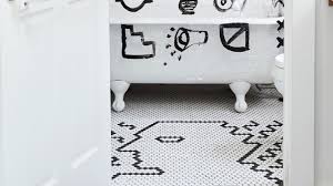 Ws tiles porcelain tiles are thick and have a gorgeous matte finish, meaning they can be used on the floor even in wet areas. How To Diy A Custom Tile Floor Architectural Digest