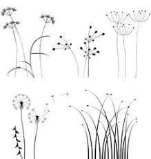 Black And White Plants Drawing Collection For Designers Plant Vector Flower Drawing Plant Drawing Flower Doodles