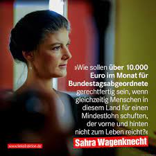 Linkenfraktionschefin sahra wagenknecht zieht sich aus der führung der bewegung aufstehen zurück. Facebook