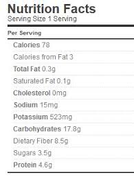 bojangles green beans nutrition facts