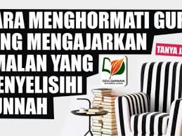 8 cara menghormati guru dalam kehidupan sehari hari _ guru adalah orang tua kedua bagi siswa ketika berada dilingkungan sekolah. Video Begini Cara Menghormati Guru Yang Dahulu Mengajarkan Amalan Yang Menyelisihi Sunnah Dzulqarnain Net