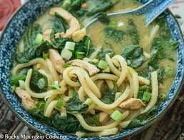 Cook udon noodles as directed on package. Thai Chicken Udon Noodle Soup Rocky Mountain Cooking