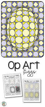 Don T Let The Pretty Eggs Fool You This Lesson Is Rich In Art Concepts And Cross Curricular Connections Easter Art Lessons Op Art Lessons Easter Art Project