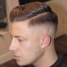 Cortes de pelo hombre los mejores cortes de pelo. Corte De Pelo Fade Bajo Con Raya Peinados