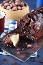 Gateau Au Chocolat Poires Et Noisettes Chefnini Recette Gateau Chocolat Gateau Choco Poire Recettes Sucrees