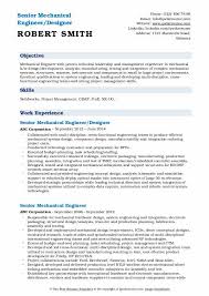 In this article, you'll learn: Senior Mechanical Engineer Resume Samples Qwikresume