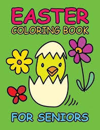 Dementia patient easy crafts for seniors with dementia. Bol Com Easter Coloring Book For Seniors Large And Simple Crafts Perfect Gift For Elderly Or