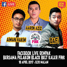 Aaron aziz, kamal adli, farali khan , aiman hakim ridza, shahz jaszle, aedy ashraf, mia nasir. Facebook