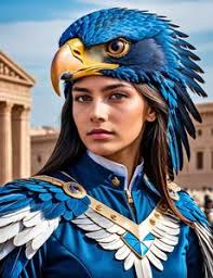 Blue Eagle Face Swap ID:2200984