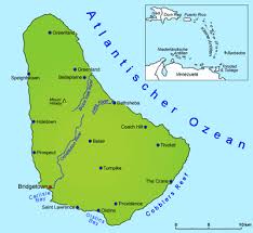 Von stränden über berge bis hin zu dschungeln wartet alles auf sie. Barbados Geografie Landkarte Lander Barbados Goruma