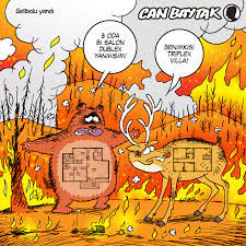 Stok fotoğraf / stok vektör ilüstrasyonu: Haberturk On Twitter Can Baytak Tan Gunun Karikaturu Canbaytak Gelibolu Geliboluyaniyor Https T Co Nowx1ypuza Https T Co G6fh9fqunp Twitter