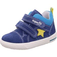 Meine schwiemu nervt mich schon seit dem sie. Superfit Lauflernschuhe Moppy Wms Weite M4 Fur Jungen Sterne Blau Kombi Mirapodo