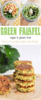 Green Falafel Vegan Green Falafel Vegan Glutenfree Falafel Chickpeas Recipe Vegan Gluten Free Recipes Whole Food Recipes Vegan Falafel Recipe
