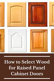 Selecting Wood For Raised Panel Doors Rockler In 2020 Raised Panel Doors Raised Panel Raised Panel Cabinet Doors