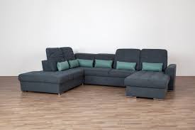 Allmobile Von Grant Factory Wohnlandschaft Links Grau Blau
