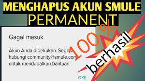Maybe you would like to learn more about one of these? Cara Menghapus Delete Akun Smule Secara Permanent Hanya 3 4 Hari Akun Di Bekukan Youtube