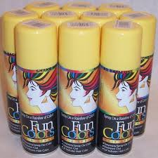 The gel, which comes in neon, metallic, and matte shades,. 12 Blonde Colored Hair Spray Costume Temporary Color Wash Out Halloween Makeup On Popscreen