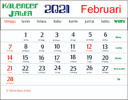 Download or print 2021 indonesia calendar holidays. Kalender 2021 Indonesia Jawa Lengkap 12 Bulan
