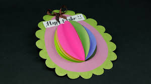 Here are some ideas for making easter cards with paper quilling. Diy Easter Egg Card Handmade Beautiful Easy Easter Greeting Card Youtube