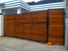 Pagar Rumah Kayu Bengkirai Jl 016 Kab Badung Jualo