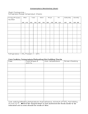 Temperature Chart Template 49 Free Templates In Pdf Word