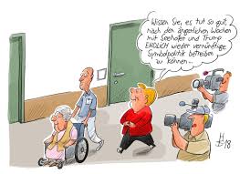 Der beste impfstoff gegen das coronavirus ist, die krankheit durchzumachen. Unsere Karikatur Des Tages Verschnaufpause Pflegenotstand Merkel Trump Seehofer Cicero Online Scoopnest