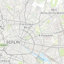 Karte der sehenswürdigkeiten von berlin: Stadtplan Von Berlin City Plan Berlin Digital Maps And Geospatial Data Princeton University