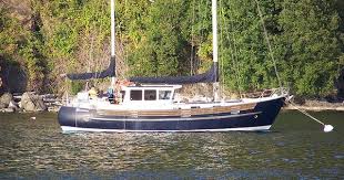 Over one hundred and forty have been built since her introduction in 1973. Fisher 37 Motorsailer At Rosario Liveaboard Sailboat Catamaran Yacht Boat Restoration