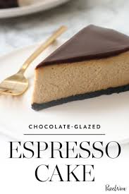 Chocolate Glazed Espresso Cheesecake Purewow Cake Coffee Dessert Sweet Cheese Recipe Cheesecake Chocolate Glaze Cheesecake Recipes