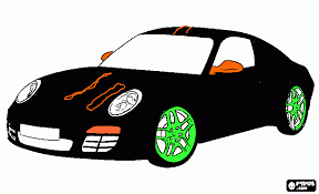 Ausmalbilder Porsche 911 Car Porsche 911 Car Zum Ausdrucken