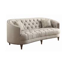 With a 3 piece sectional in your living room you will have more space. Avonlea Sloped Arm Upholstered Sofa Trim Grey Walmart Com Walmart Com