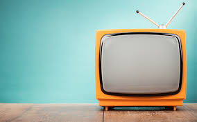 You have to be really careful with these ancient televisions. Download Wallpapers Old Orange Tv Retro Objects Tv Table Tv Concepts Besthqwallpapers Com Television Tv Retro