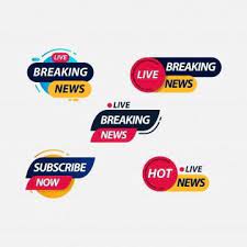 Breaking News Live Tv Label Logo Vector Template Design Illustration Logo Icons Tv Icons News Icons Png And Vector With Transparent Background For Free Downl Vector Logo Pet Logo Design Tv