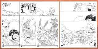 What do the story of easter coloring pages look like? Christian Easter Pictures To Colour The Story Of Easter