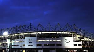 Pride park stadium has been derby county's home ground since 1997 when the club relocated from its former home, the baseball ground. Derby To Revert Stadium Name To Pride Park In January Football News Sky Sports