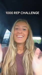 Do you think you can complete 1000 swings in just 2 weeks?? YEAR 5 of the  1000 REP CHALLENGE! so excited to be putting this