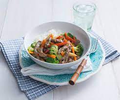 Stir Fry Beef Bowl Recipe Thermomix Recipes Beef Stir Fry Fried Beef