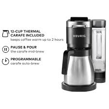Meet our overall best value top choice, the hamilton beach flexbrew. Keurig K Duo Plus Single Serve And Carafe Coffee Maker In Black Nebraska Furniture Mart