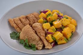 March 25, 2014 fish recipes panlasang pinoy recipes 1 comment. Fish Fillet In Mango Salsa Recipe How To Cook Fish Fillet In Mango Salsa