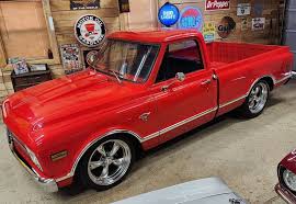 Image result for Light Red 1968 Truck